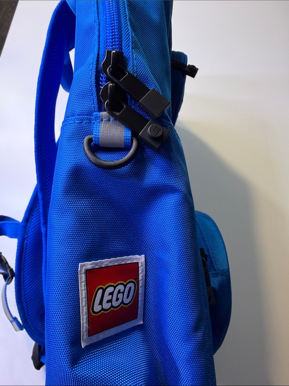 Lego Brick Unisex Backpack in Bright Blue - Picture 3 of 5